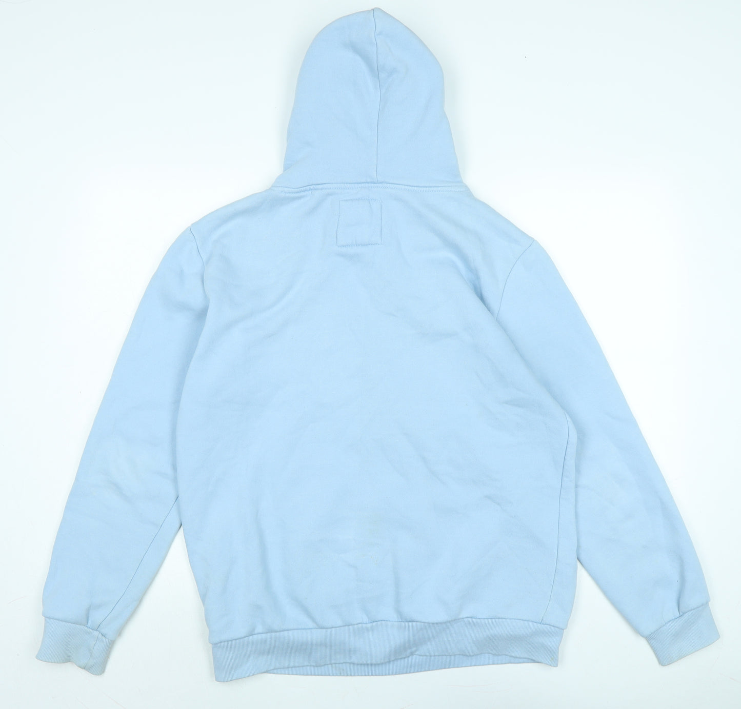 Berkshire Womens Blue Polyester Pullover Hoodie Size M