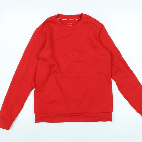 Good Move Girls Red Polyester Pullover Sweatshirt Size 10-11 Years