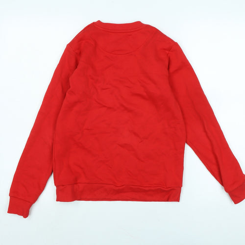 Good Move Girls Red Polyester Pullover Sweatshirt Size 10-11 Years