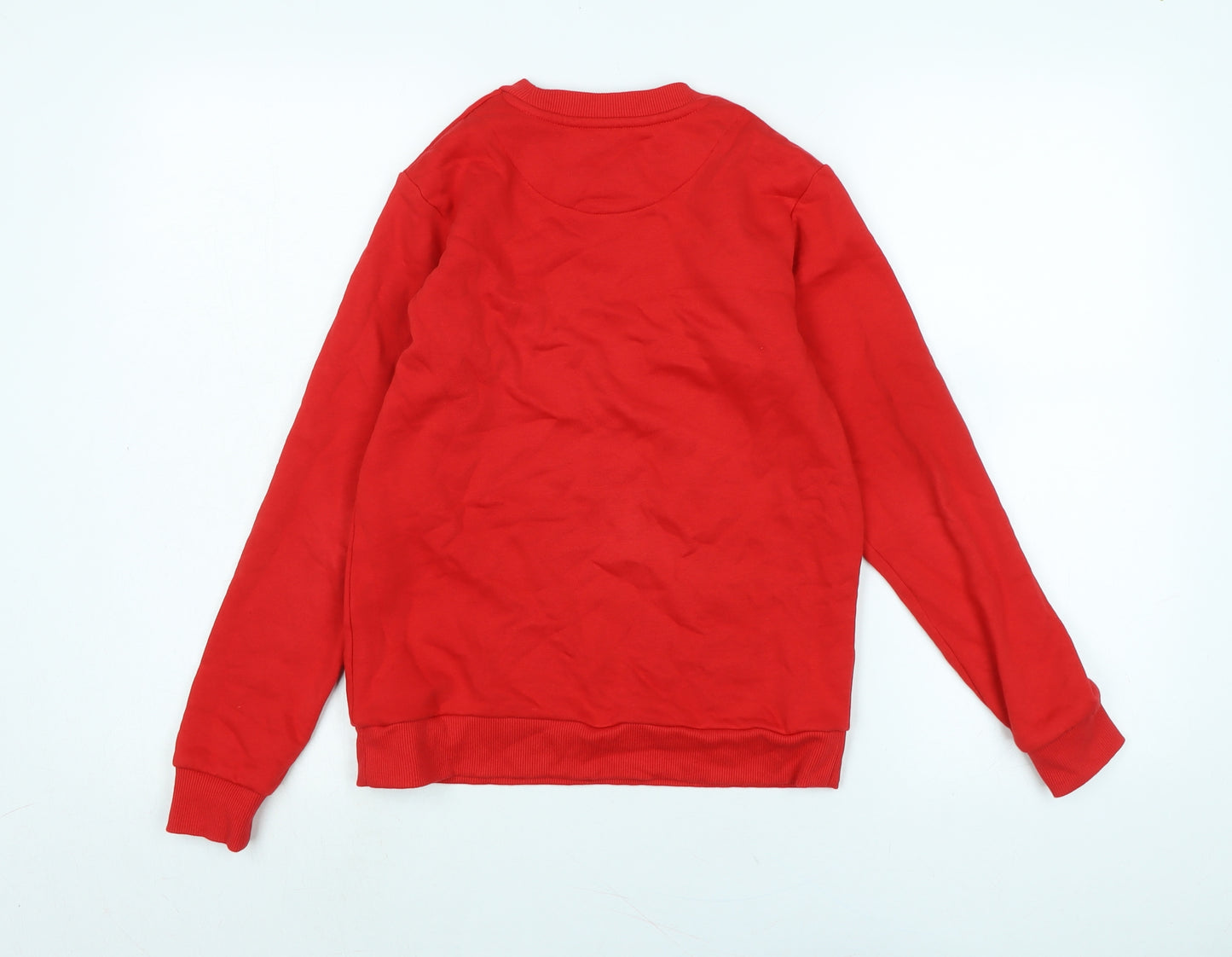 Good Move Girls Red Polyester Pullover Sweatshirt Size 10-11 Years