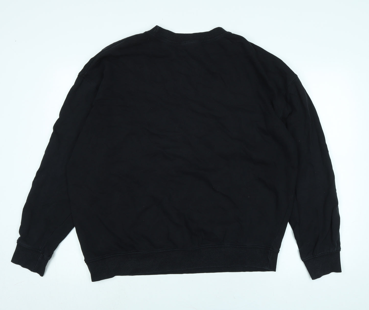 ASOS Womens Black Polyester Pullover Sweatshirt Size 12