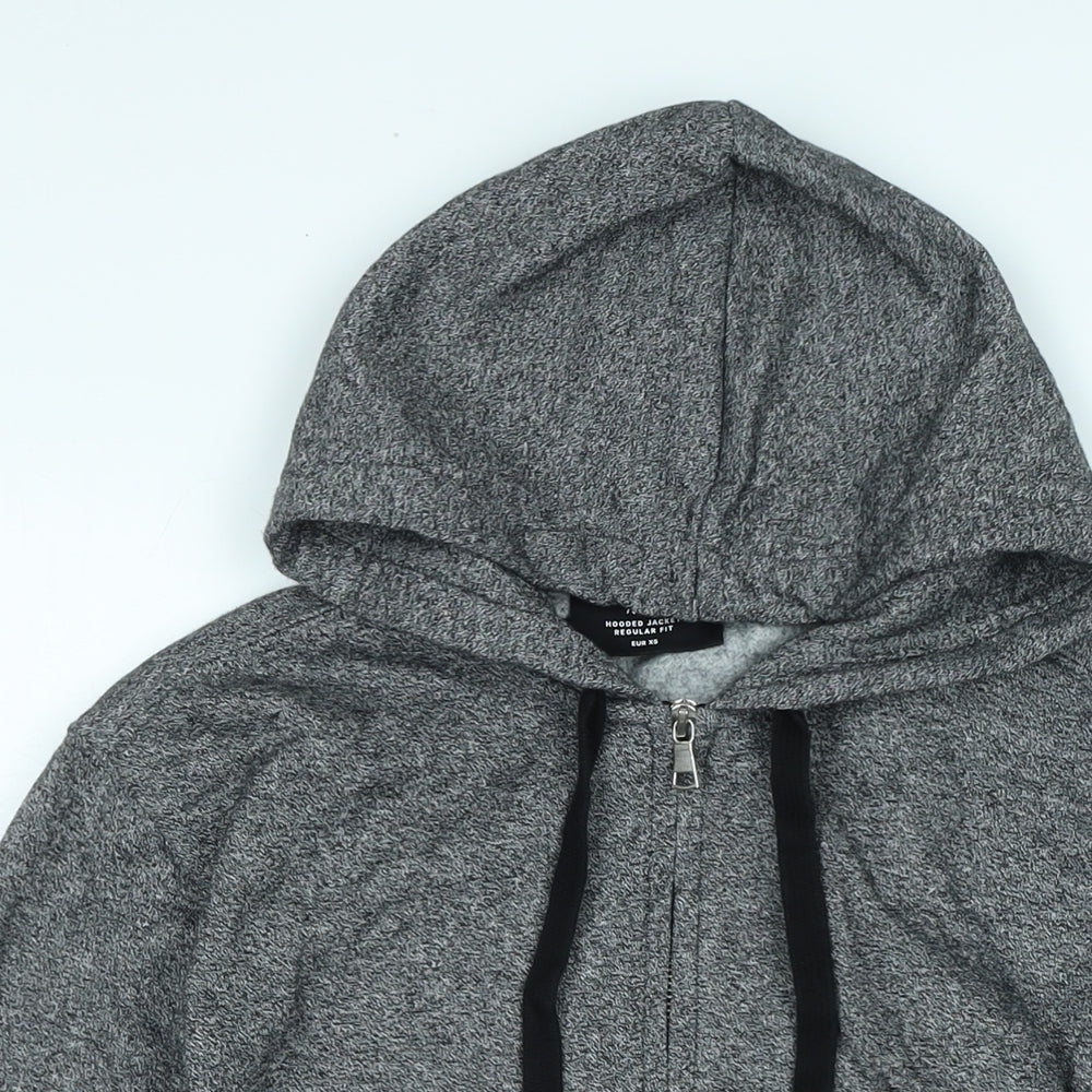 H&M Mens Grey Jacket Size XS Zip