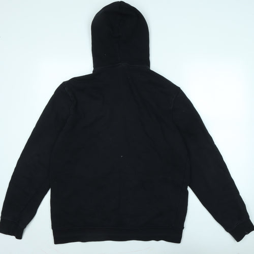 H&M Womens Black Jacket Size L Zip