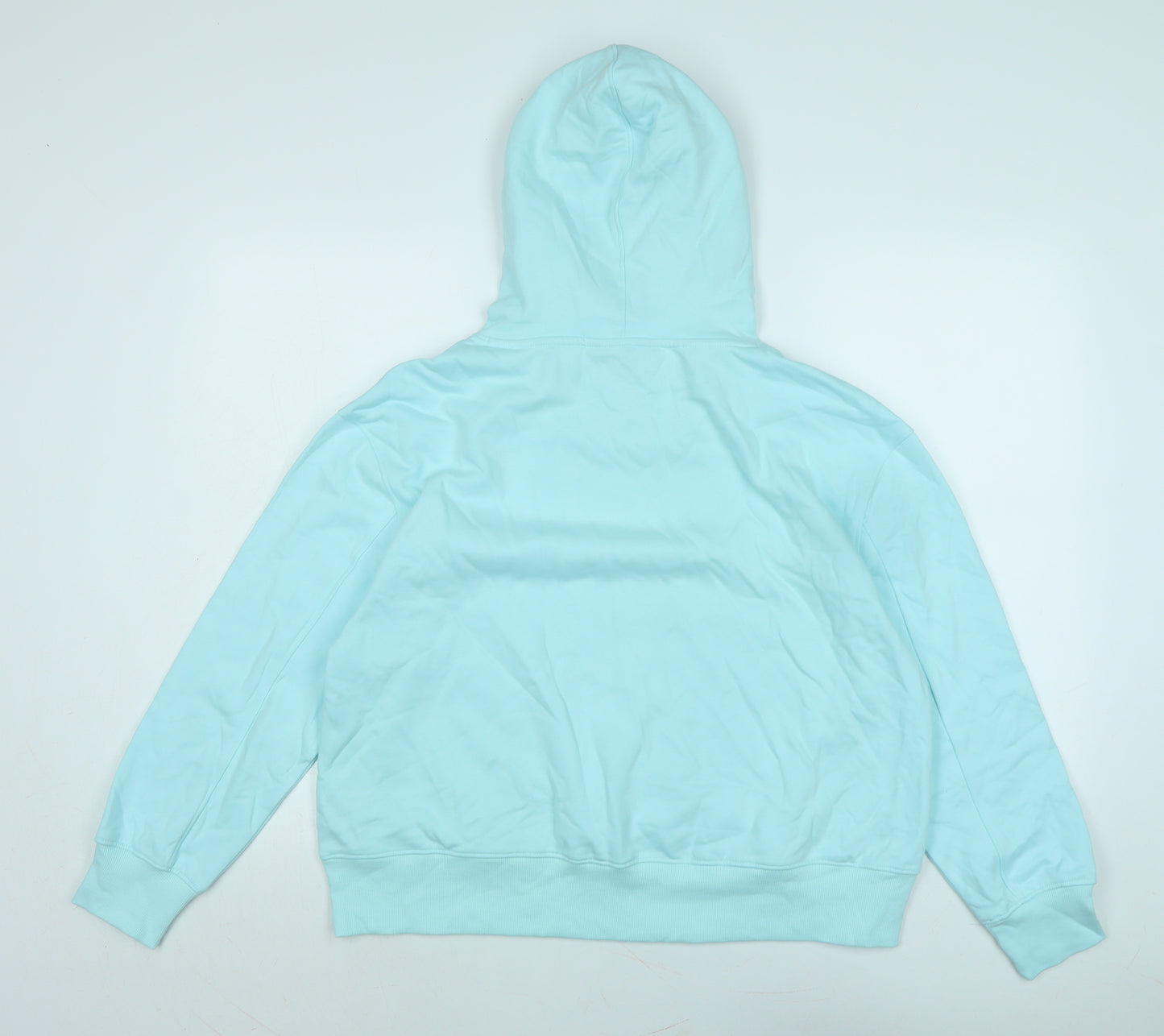Marks and Spencer Womens Green Polyester Pullover Hoodie Size 14