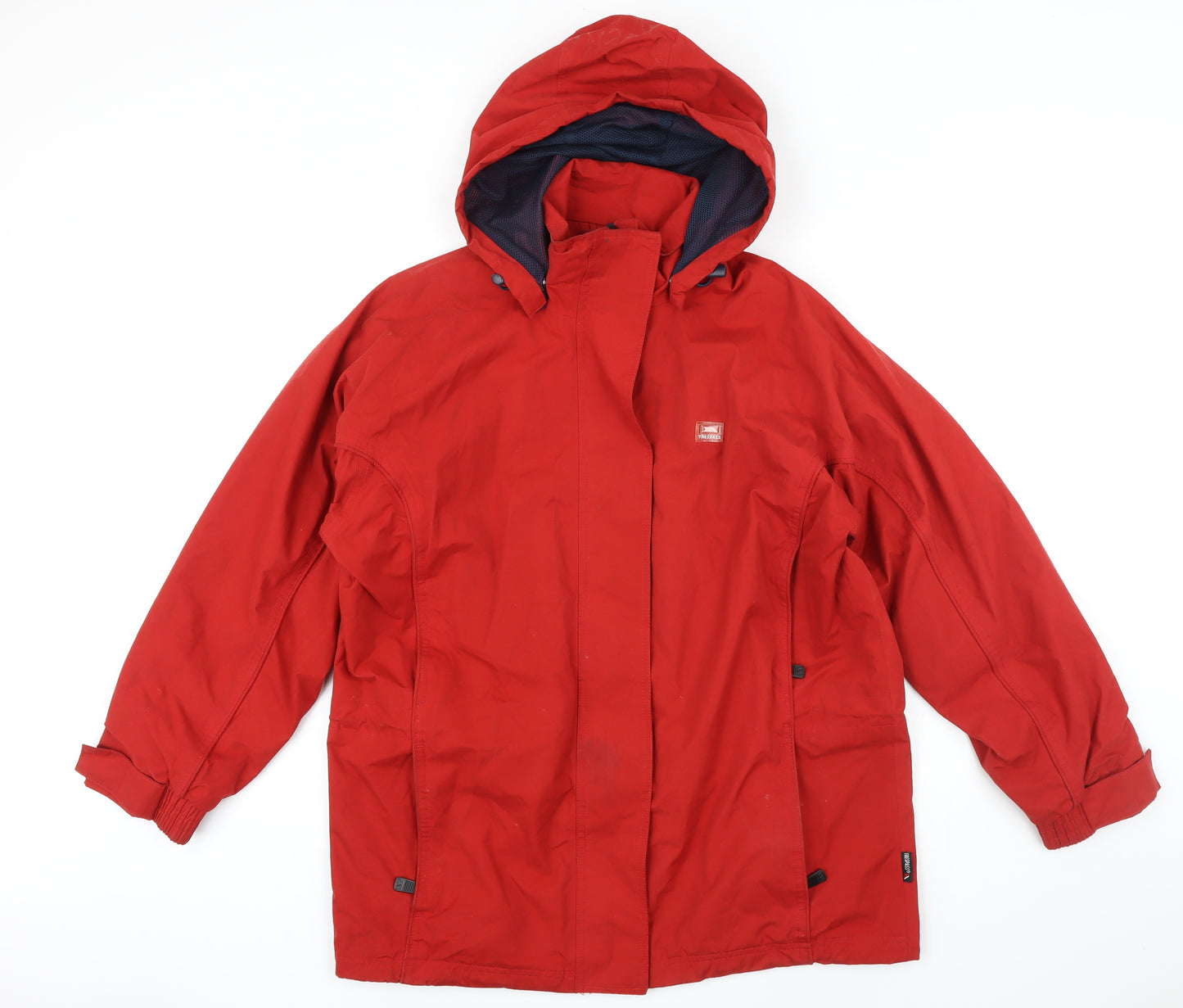 Tresspass Womens Red Jacket Coat Size 14 Zip