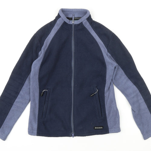 Katmandu Womens Blue Jacket Size 8 Zip