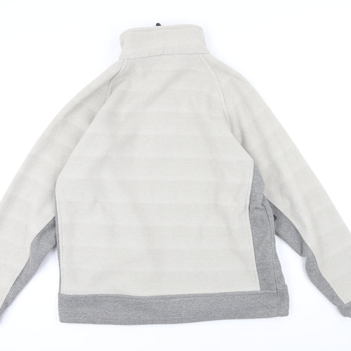 Tresspass Mens Grey Polyester Henley Sweatshirt Size S