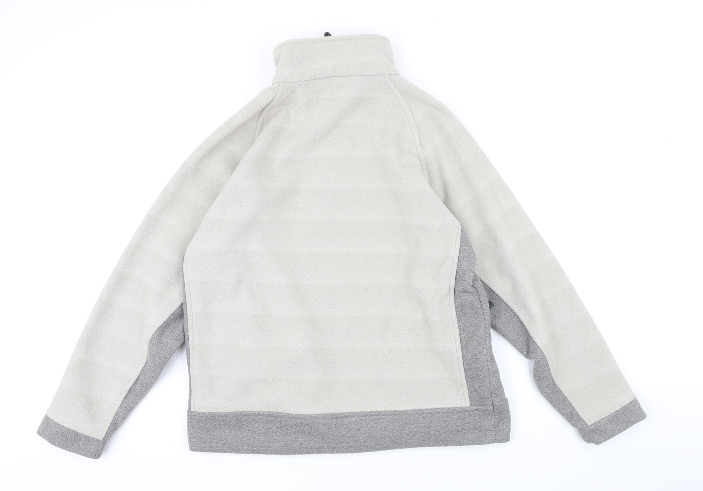Tresspass Mens Grey Polyester Henley Sweatshirt Size S