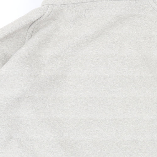 Tresspass Mens Grey Polyester Henley Sweatshirt Size S