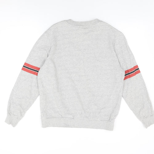 Disney Womens Grey Cotton Pullover Sweatshirt Size S Pullover