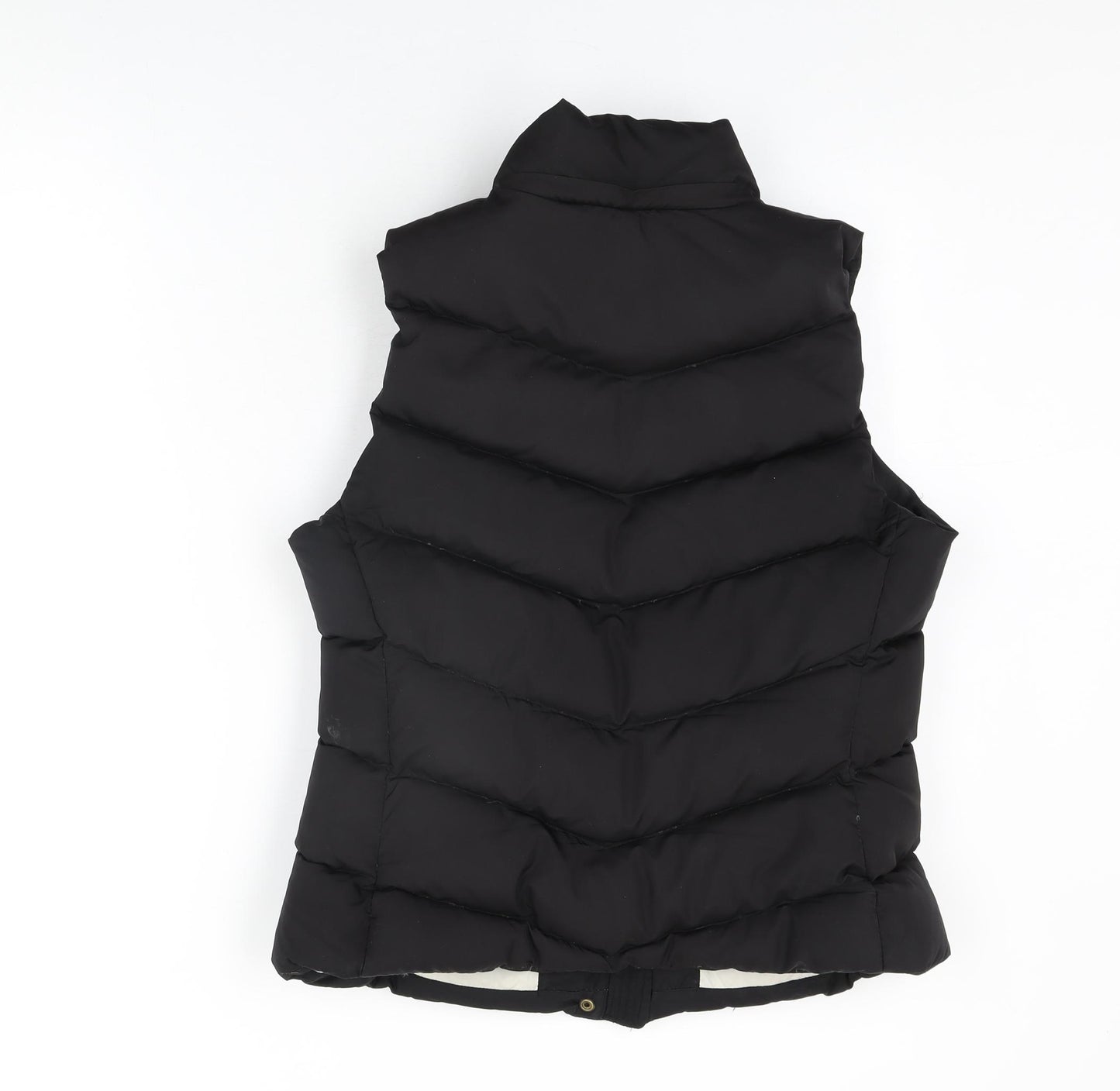 Gap Womens Black Gilet Coat Size M Zip