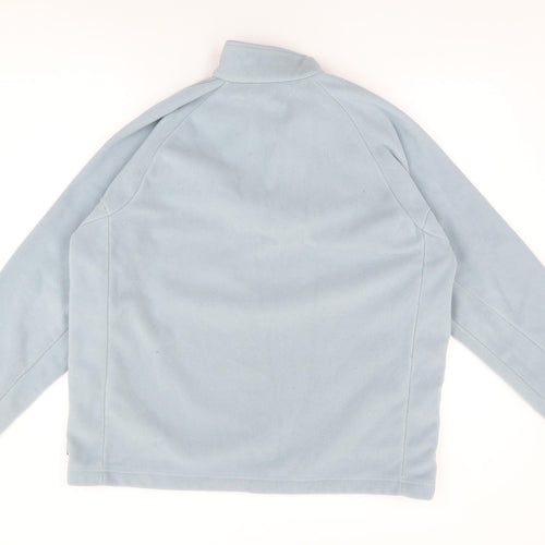 DECATHLON Womens Blue Polyester Pullover Sweatshirt Size XL Zip