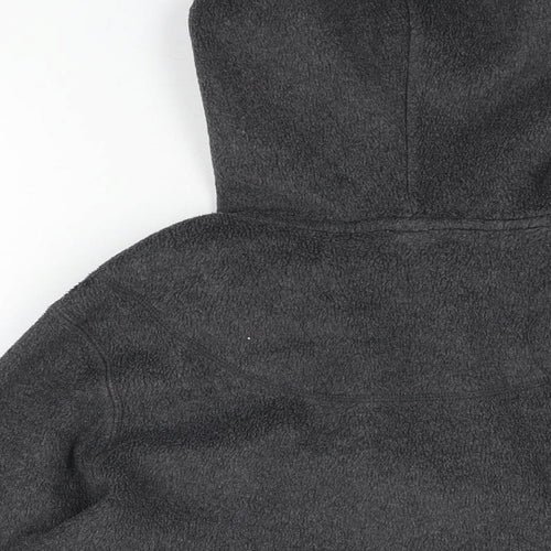 Gap Womens Grey Polyester Pullover Hoodie Size L Pullover