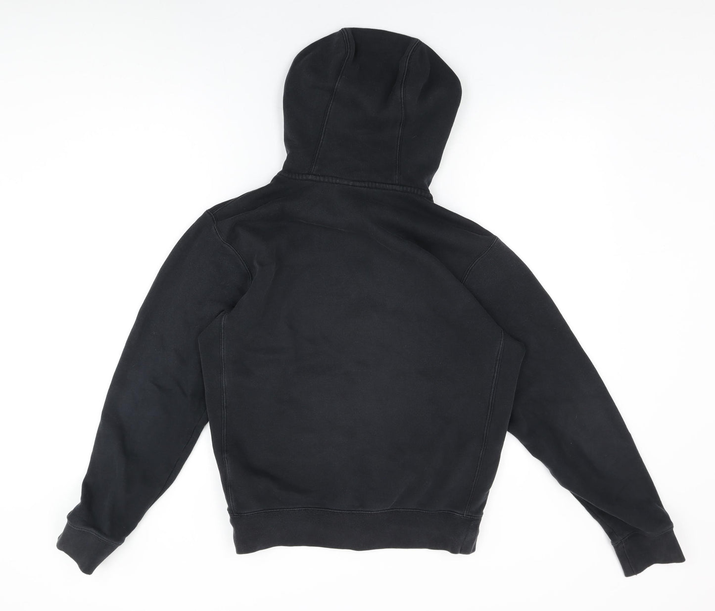Nike Mens Black Cotton Full Zip Hoodie Size XS