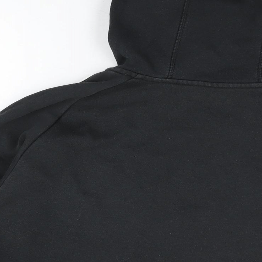 adidas Mens Black Cotton Pullover Hoodie Size XL