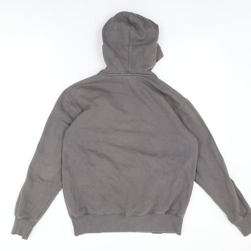 SuperFly Womens Grey Cotton Pullover Hoodie Size S Pullover - Superfly Luxury