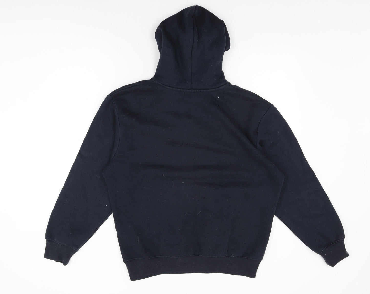 Polo Ralph Lauren Mens Blue Cotton Pullover Hoodie Size L