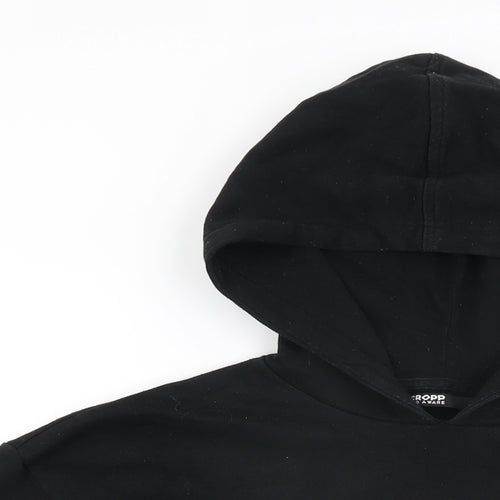 Cropp Eco Aware Womens Black Cotton Pullover Hoodie Size L Pullover