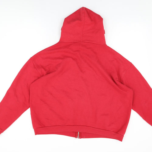 Garland Sport Womens Red Cotton Full Zip Hoodie Size L Zip - Martha's Vineyard