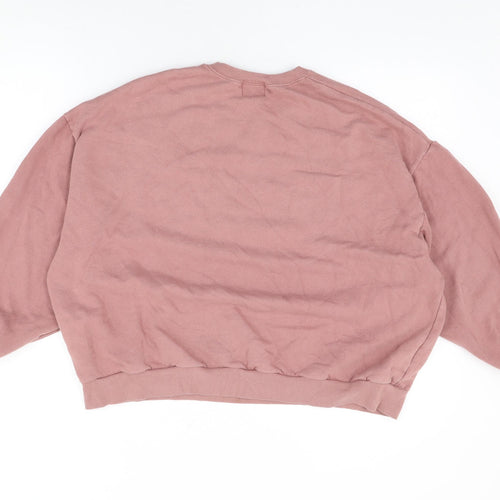 Pacific Republic Womens Pink Cotton Pullover Sweatshirt Size S Pullover - Southern State, Arkansas US