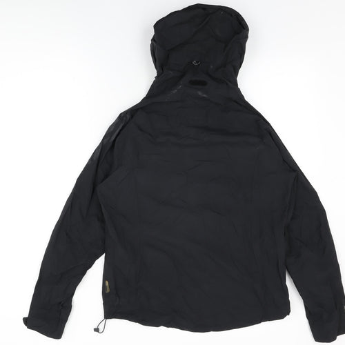 McKINLEY Womens Black Rain Coat Coat Size 12 Zip