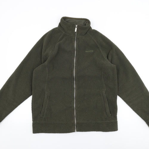 Craghoppers Mens Green Polyester Full Zip Sweatshirt Size M