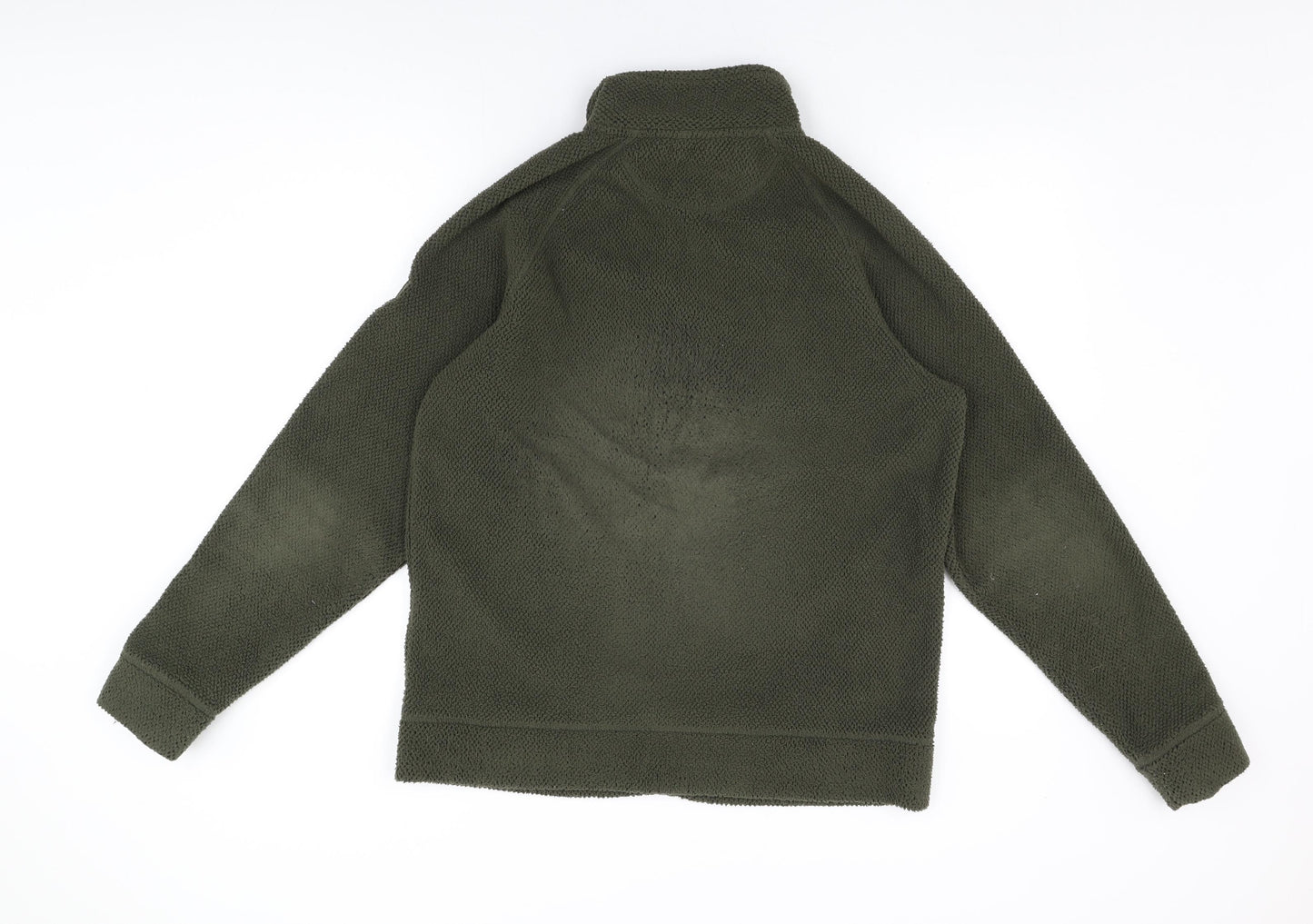 Craghoppers Mens Green Polyester Full Zip Sweatshirt Size M