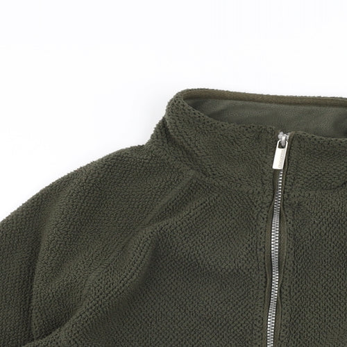Craghoppers Mens Green Polyester Full Zip Sweatshirt Size M