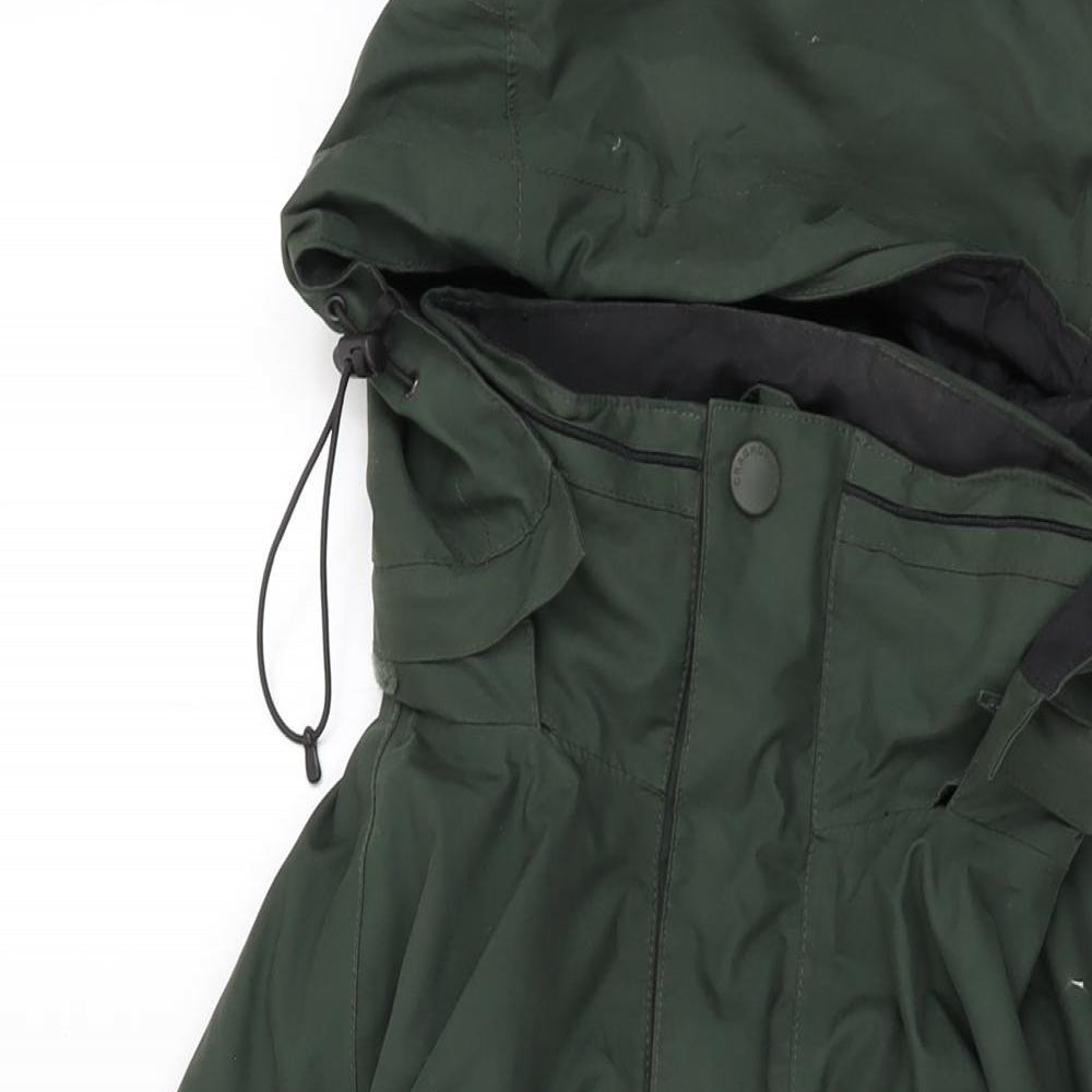 Craghoppers Mens Green Rain Coat Coat Size M Zip