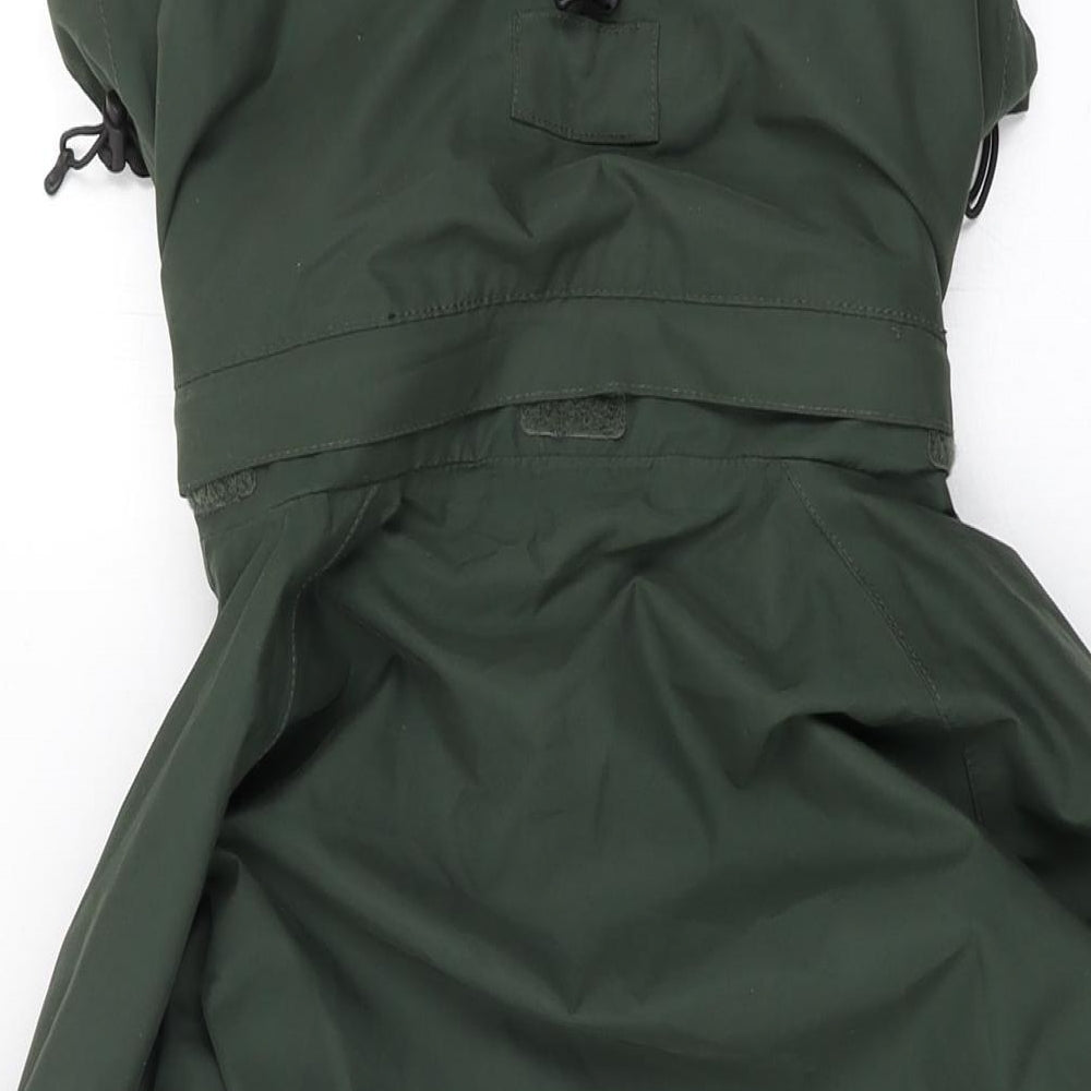 Craghoppers Mens Green Rain Coat Coat Size M Zip