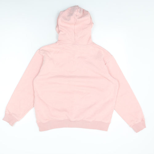 Umbro Womens Pink Cotton Pullover Hoodie Size S Pullover