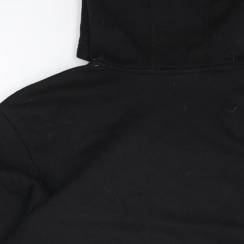 Slazenger Boys Black Cotton Pullover Hoodie Size 13 Years Pullover