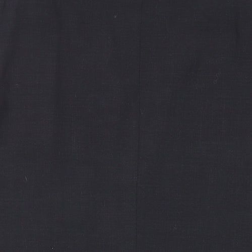 Greenwoods Mens Black Polyester Jacket Suit Jacket Size 44 Regular