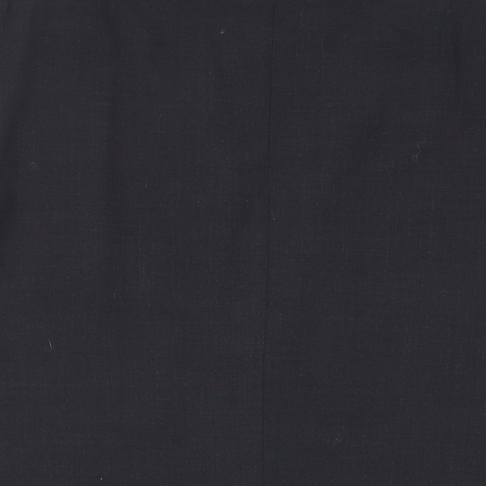 Greenwoods Mens Black Polyester Jacket Suit Jacket Size 44 Regular