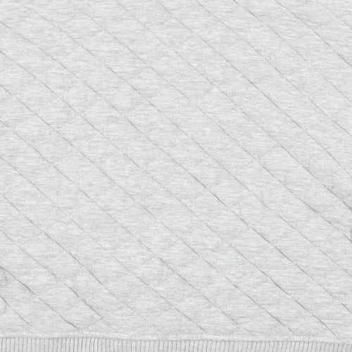 Gap Womens Grey Cotton Full Zip Sweatshirt Size XS Zip - Quilted