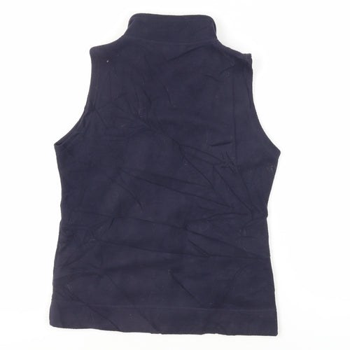 EWM Womens Blue Gilet Jacket Size S Zip