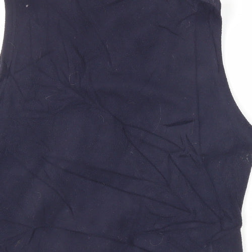 EWM Womens Blue Gilet Jacket Size S Zip