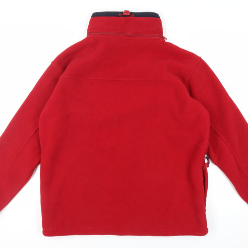 Himalaya Mountain Mens Red Jacket Size L Zip - Logo Zipped Pockets