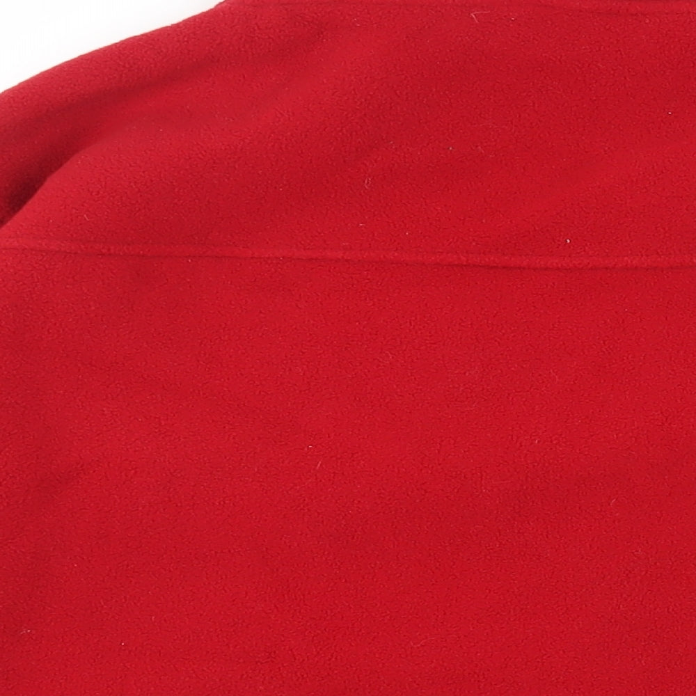 Himalaya Mountain Mens Red Jacket Size L Zip - Logo Zipped Pockets