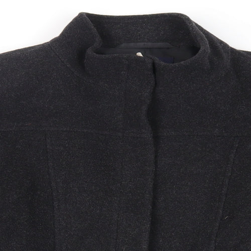 Debenhams Womens Black Jacket Size 14 Zip