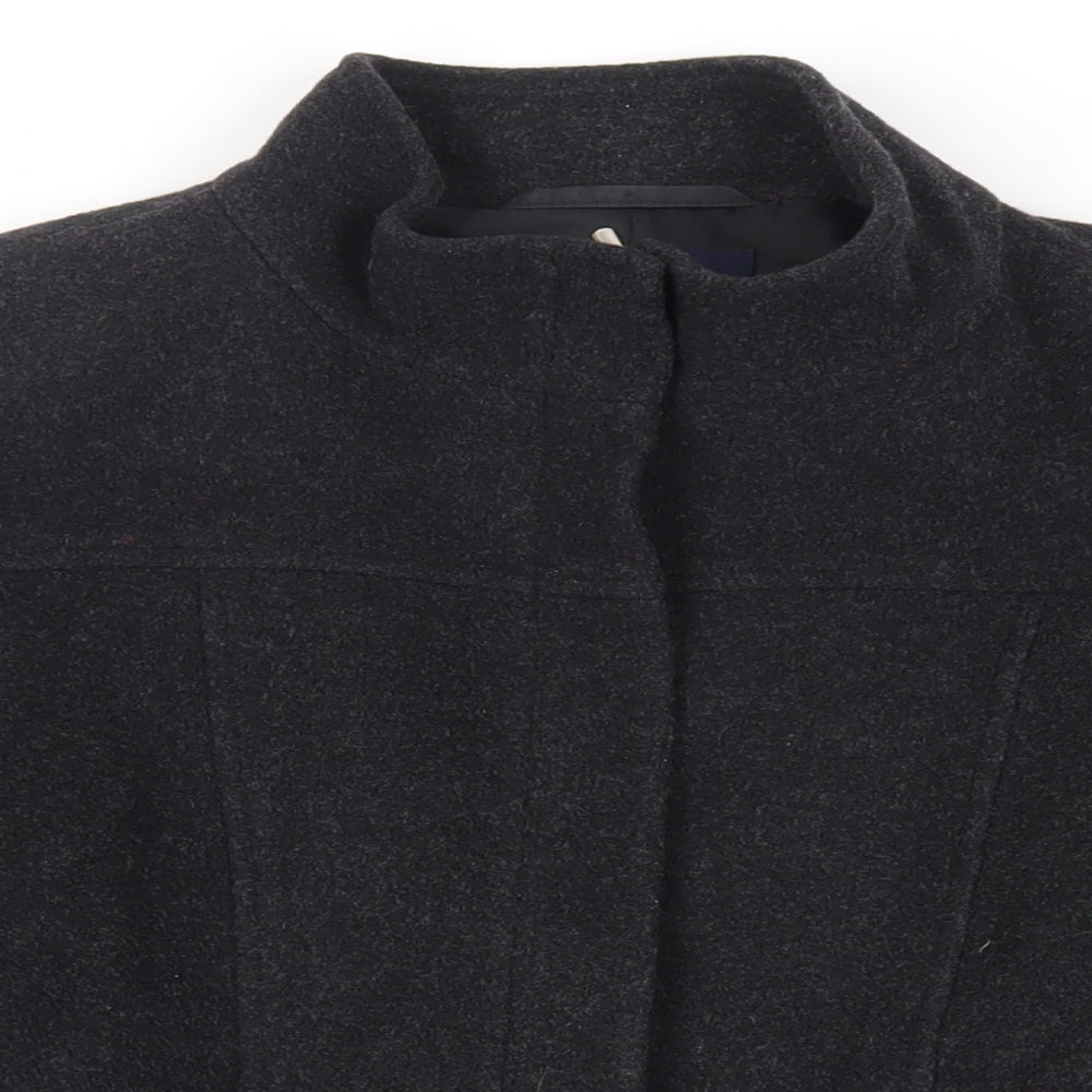 Debenhams Womens Black Jacket Size 14 Zip