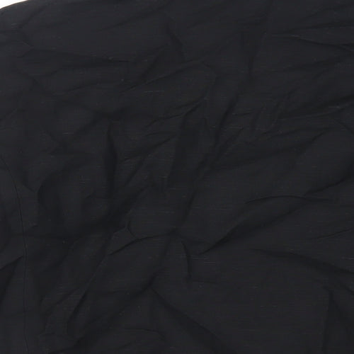 Offshoot Womens Black Jacket Blazer Size M Button - Lightweight