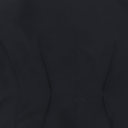 NEXT Womens Black Jacket Blazer Size 8 Button