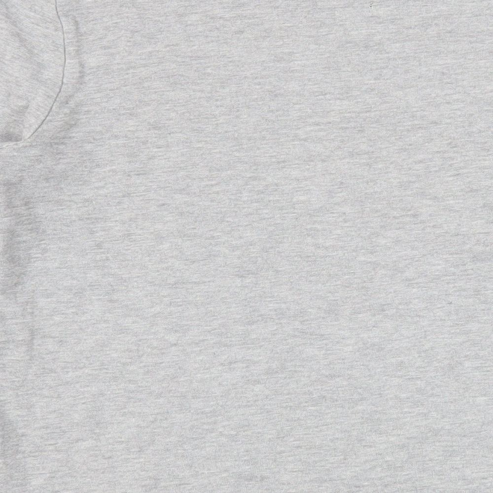 JACK & JONES Mens Grey Cotton Pullover Sweatshirt Size S - Logo