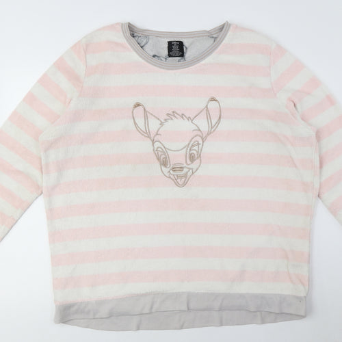 Disney Women's Pink Bambi Pyjama Top - Size M