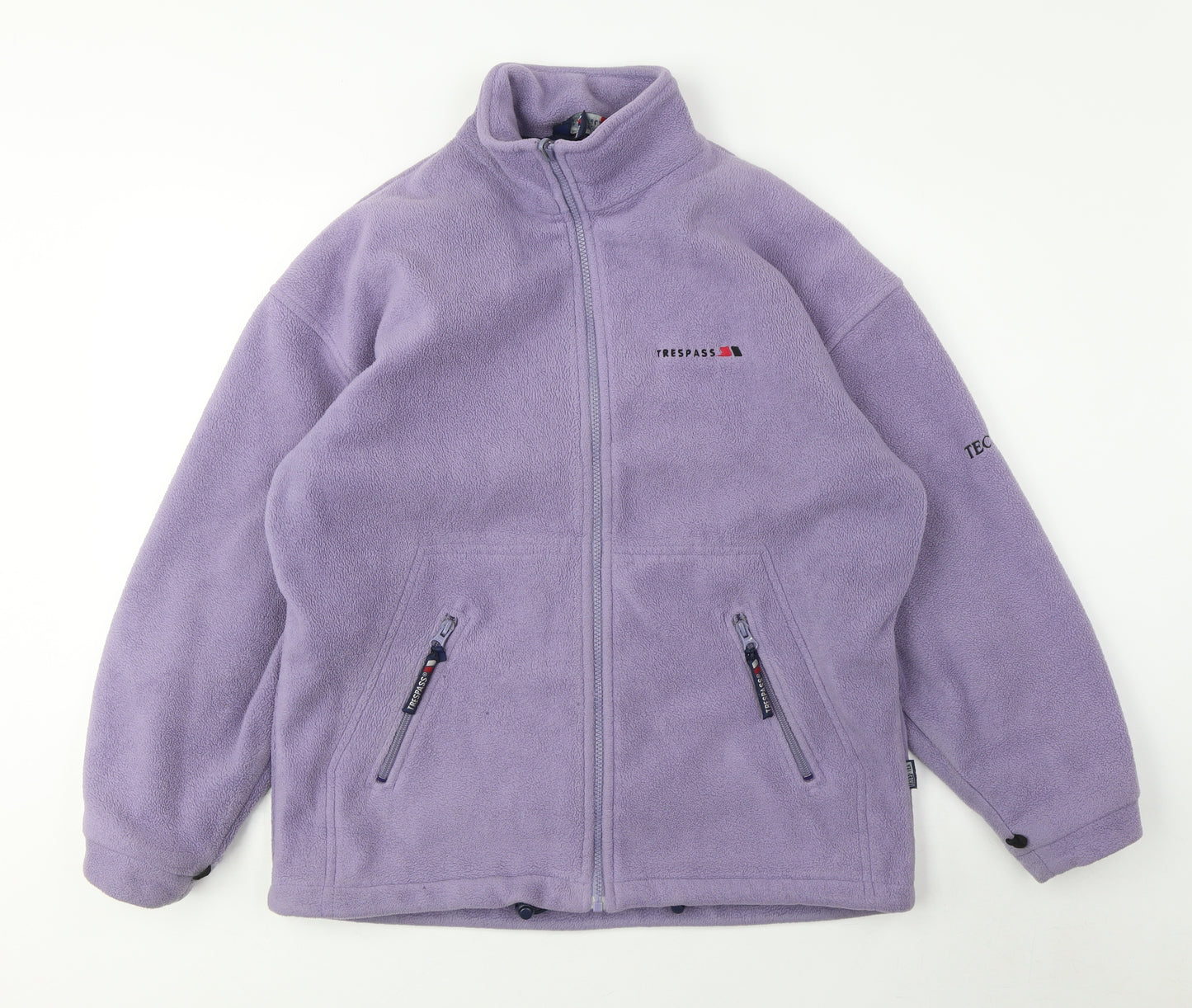 Trespass Unisex Purple Full Zip Sweatshirt L