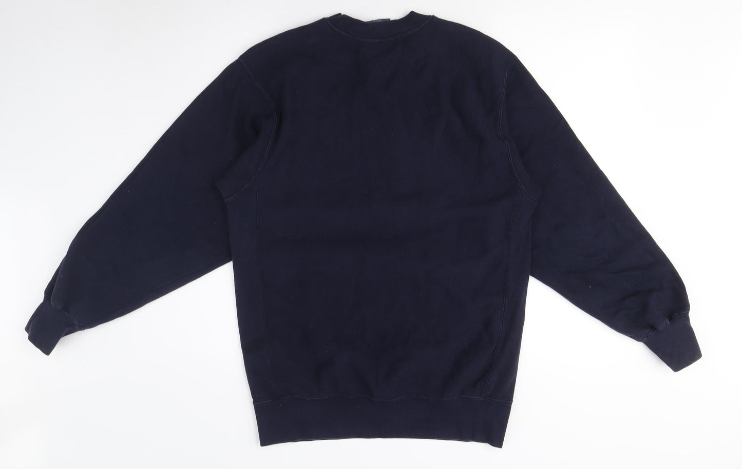 MV Sport Unisex Blue Basketball Pullover Sweatshirt L