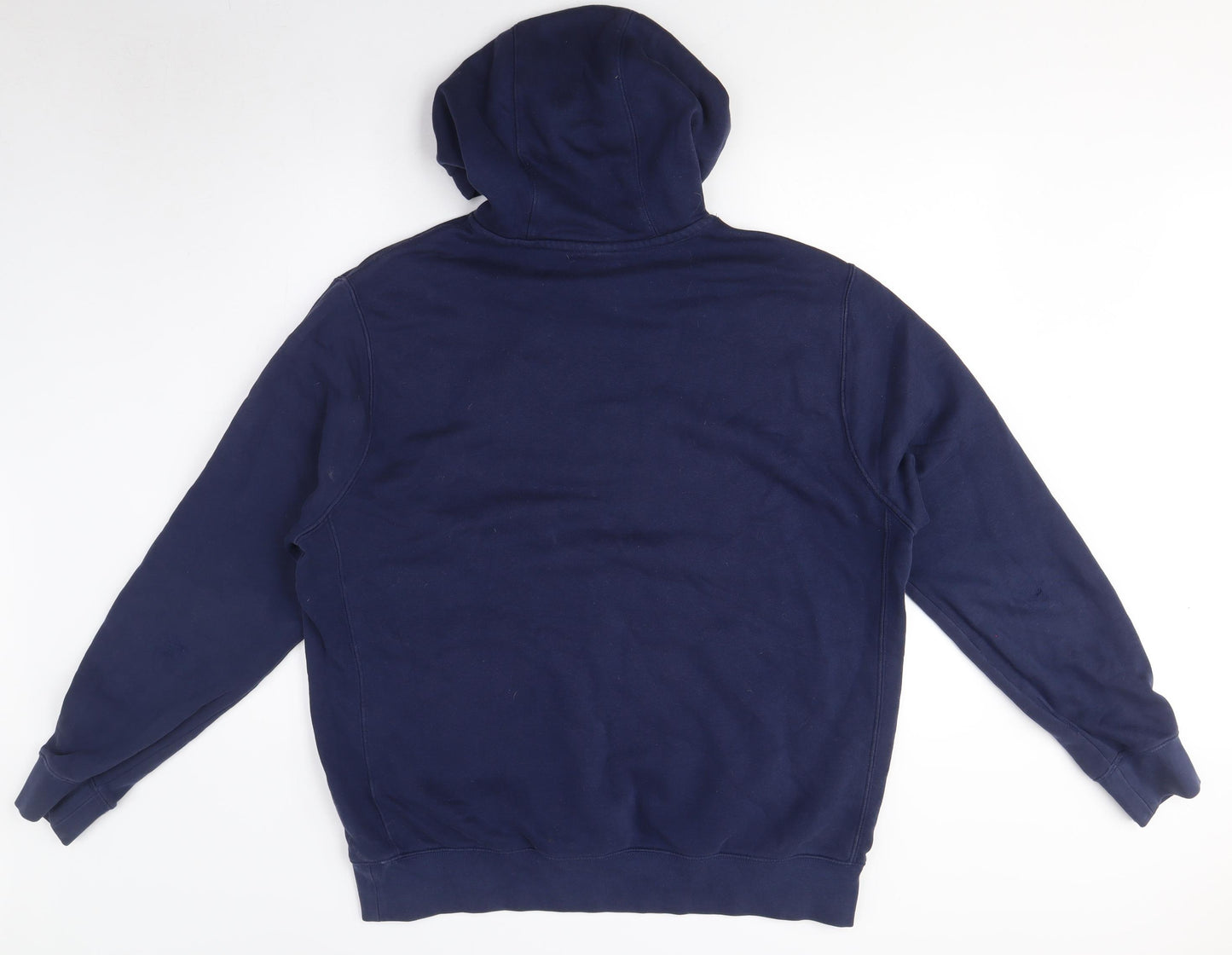 Nike Men's Blue Pullover Hoodie L Hooded Fleece