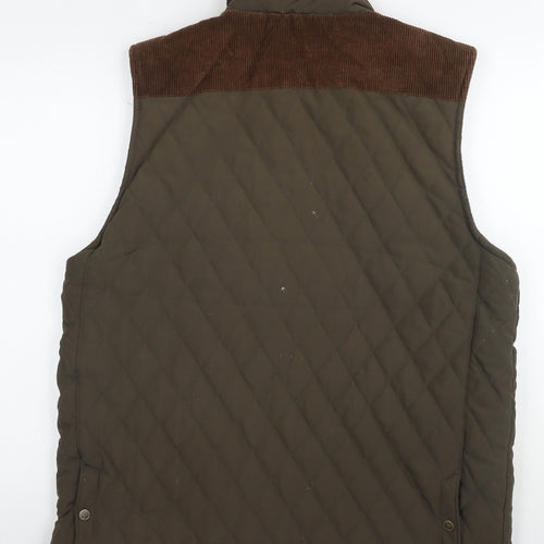 Regatta Mens Brown Gilet Waistcoat Size XL Zip - Reversible