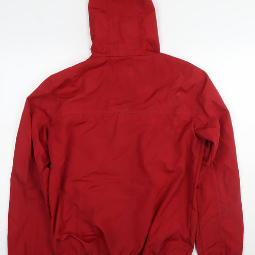 Brave Soul Mens Red Jacket Size L Zip